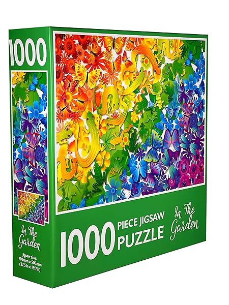 Explore 1000-Piece Garden Jigsaw Puzzles for Adults, Teens & Kids | Page Publications