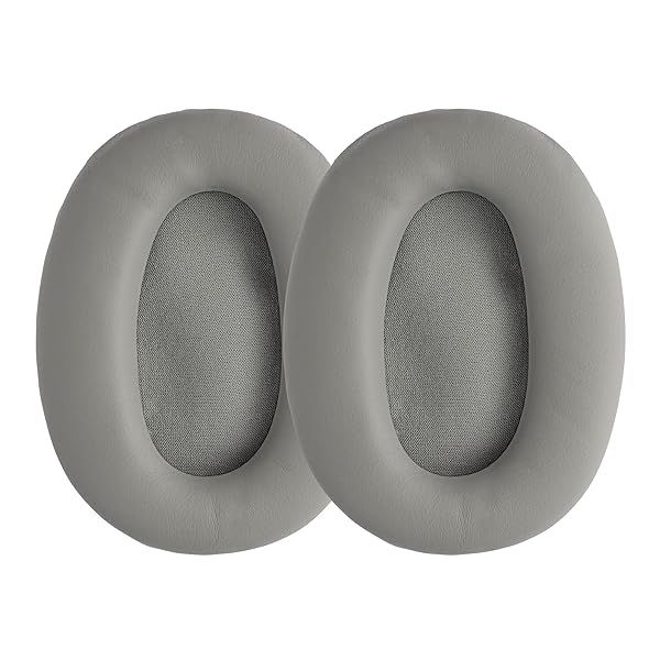 KWMobile Ear Pads for Sony MDR-1000X & WH-1000XM2 - 2X Grey Replacement Earpads