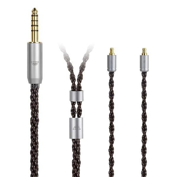 okcsc Replacement Cable for Sennheiser IE400 Pro Earbuds Compatible with IE100 IE400 IE500 Lossless Sound Quality with Balanced 4.4mm Audio Jack