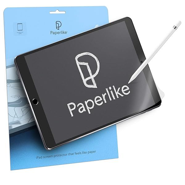 "Paperlike 2.0 Screen Protector for iPad 10.2" - Ultimate Drawing & Writing Experience"