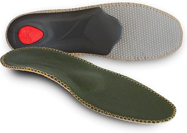 Pedag Viva Outdoor Insoles for Hiking with Arch Support Metatarsal Pad and Heel Cushion Made in Germany Size US M15/EU48