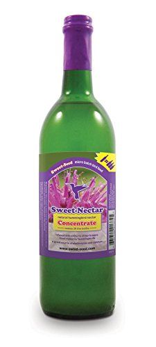 Sweet-Seed Hummingbird Nectar Concentrate - 25oz Bottle Makes 3X Volume & Extends Nectar Life for Feeders