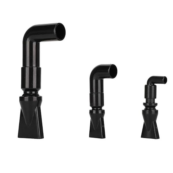 Zerodis 360 Degree Rotating Elbow Fish Nozzle Water Outlet Tube Pump Fitting Tool for Efficient Water Flow