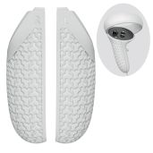 1 Pair Battery Charging Covers Compatible with Oculus Meta Quest 2 Controller, Replacement Parts Kits Accessories, Anti-Slip Texture Design, Enhanced