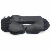 100 Pack Disposable VR Mask Sanitary VR Eye Covers VR Mask for VR Face Mask,Virtual Reality Face Mask Compatible with HTC Vive Pro/PS VR/Gear VR/Oculus Rift Go e altre cuffie Most vr Headset (Black)