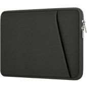 Durable 15.6 Inch Laptop Sleeve Shockproof Protective Briefcase Cover Portable Bag for HP Dell Asus Lenovo Notebook Grey