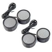 2 Pack 500W High Frequency Car & Truck Stereo Super Tweeters with Built-in Crossover - XTC-3300