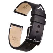 20mm Classic Genuine Leather Watch Bands for Omega & Timex - Perfect Valentine's Day Gifts & Stocking Stuffers