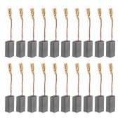 20pcs Replacement Carbon Brushes for Electric Motor Drill - High Conductivity 5x8x16mm