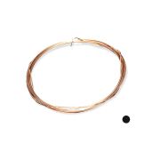 22 Gauge 14/20 Rose Gold Filled Wire - Half Hard 14K Pink Gold Wire, 5FT Made in USA | CRAFT WIRE