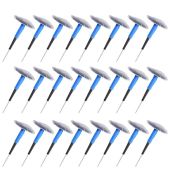 24 PCS Universal Radial Tire Puncture Repair Kit for Cars & Motorcycles - Tubeless Mushroom Plug Patches