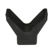 Seachoice Molded Y Bow Stop - Black Boat Trailer Accessory (2x2x3/8 in) for Enhanced Stability