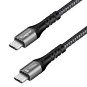 Fasgear 6ft USB C to USB C Cable - 10Gbps, 100W Fast Charge, 4K Video Output, Compatible with MacBook, Quest & More