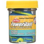 Catch More Trout with Berkley PowerBait Turbo Dough: Blue Neon Fishing Bait with Irresistible Scent & Easy Moldability