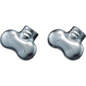 Upgrade Your Ride: Kuryakyn 1294 Chrome Front Caliper Cover for Kawasaki, Suzuki & Yamaha Motorcycles