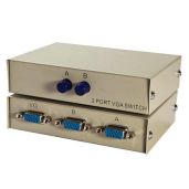 2 Ports VGA Switch Selector Box: Connect 2 PCs to 1 Monitor Easily