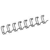 Fellowes 8mm Black Wire Binding Combs - 100 Pack for Professional Document Binding