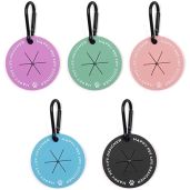 5 Pack Dog Waste Carrier for Leash Hands Free Poop Bag Holder for Walking Running Bicycle Accessory Assorted Colors