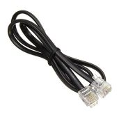 NEORTX 5ft RJ11 to RJ11 Phone Cord - Male to Male Modular Cable for Landline & Fax Machines