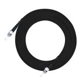 Jeirdus 150M ST to ST Outdoor Armored Simplex 9/125 SM Fiber Optic Cable Jumper - High-Quality 492ft Optical Patch Cord