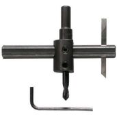 General Tools 5B Circle Cutter: Adjustable 1-6 Inches, Precision Cutting Tool in Black