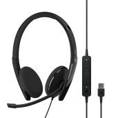 EPOS Adapt 160 USB II: Wired UC Headset with Superior Stereo Sound & Comfort - Perfect for Calls