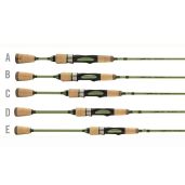 "6'6" UL 3-Piece Trout & Panfish Spinning Rod - Lightweight, Durable Fishing Gear"