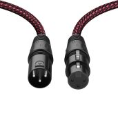 Buy BIFALE 50ft XLR Cable 2-Pack - Heavy Duty Nylon Braided 3Pin Microphone Cable for Shure, Behringer & Speaker Systems