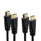 J-Tech Digital 8K HDMI 2.1 Cable 10Ft (2 Pack) - Ultra High Speed 48Gbps for PS5, Xbox, Apple TV & More