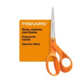 Fiskars 12-94518697WJ: The Original Orange Handled Scissors for Precision Cutting