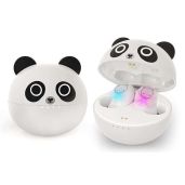 AMAFACE Kids Wireless Earbuds: Cute Panda Bluetooth Headphones with 36H Playtime & IPX6 Waterproof for Kids & Adults