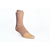 AT Surgical Athletic Pull-On Mid-Calf Ankle Compression Sleeve Beige X-Large for Enhanced Support and Comfort