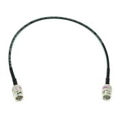 AV Cables 12G 4K HD SDI BNC Belden 4855R Mini RG59 3ft Black High Quality Connection Cable