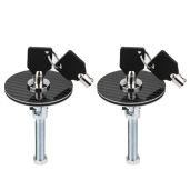 Acouto Universal Hood Lock Kit: Secure Your Car Engine with Quick Release Safety Latch & Key Pin