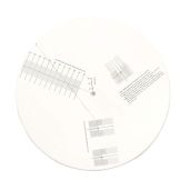 Ultimate Acrylic Turntable Mat & Cartridge Alignment Tool for Perfect LP Calibration