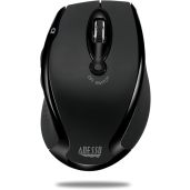 Adesso iMouse M20B: 2.4GHz Wireless Optical Mouse with USB Nano Receiver - Sleek Black Design