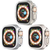 Compatible with Apple Watch Ultra 3 2 1 49mm Hard PC Case Cover - Impact Resistant, Shockproof, All-Around Edge Protective Bumper Cover (3PCS)