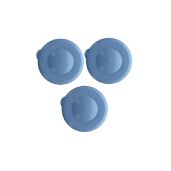 AquaNation Dew Cap Replacement 55mm Snap On Crown Top for 3 and 5 Gallon Water Bottles Leak Proof BPA-Free Jug Lids Pack of 3