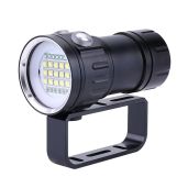 Aramox 18000 IPX8 Diving Flashlight: 500M LED Submersible Light for Underwater Sports