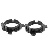 Aramox LED Holder: 2pcs H7 Car Headlight Bulb Adapter for Kia K5 & Santafe