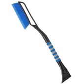 AstroAI 27"Snow Brush and Ice Scrapers for Car Windshield, Detachable Snow Scrapers with Ergonomic Foam Grip for Cars, Trucks, SUVs (Heavy Duty ABS, PVC Brush, Blue)