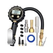 AstroAI Digital Tire Pressure Gauge & Inflator: Heavy Duty Air Chuck, 3-250 PSI, Quick Connect for Easy Use