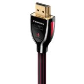 "AudioQuest Cinnamon 1m HDMI Cable - High-Quality Black/Red 3' 4" for Superior Audio & Video Performance"