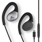 Avantree Resolve-C: Type C Wired Open-Ear Earbuds for Samsung & iPhone 15 - Comfortable Fit with In-Line Controls