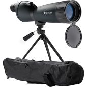 BARSKA 25-75x75 mm Colorado Spotting Scope Review: Best Black Scope for Wildlife & Bird Watching