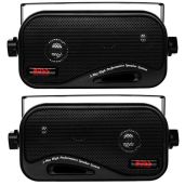 Shop BOSS Audio AVA6200 3-Inch Stereo Speakers - 200W, 3-Way, Indoor/Outdoor/Marine, Sold in Pairs