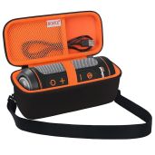 BOVKE Carrying Case for Bushnell Wingman 2 Golf GPS Bluetooth Speaker with Extra Pocket for Cords and Accessories Black