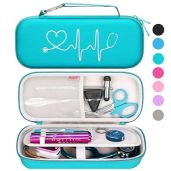 Buy BOVKE Stethoscope Case for 3M Littmann & MDF Stethoscopes - Lightweight, Durable Holder with Pocket for Nurses - Emerald Color