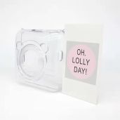 BTOPCASE Hard EVA Storage Case for PeriPage Mini Pocket Wireless Thermal Printer Clear Case for Photo Label Memo Receipt Paper