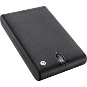 Barska AX11970 Portable Biometric Lock Box: Secure Storage for Home & Office